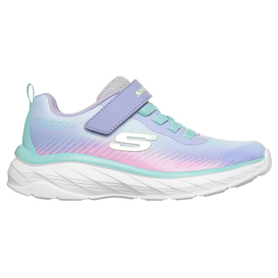 Skechers Gore and Strap Ombre Sparkle Mesh